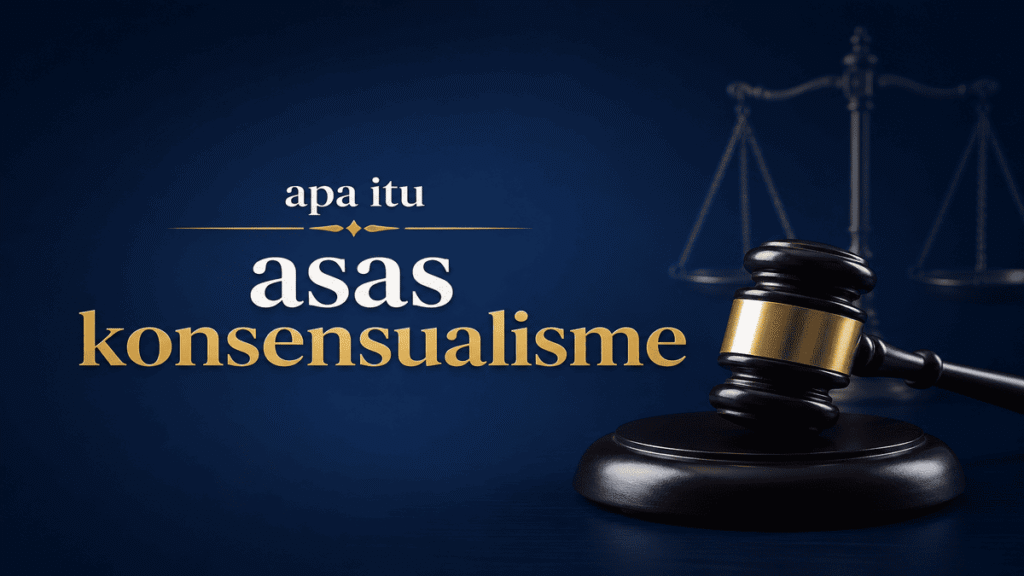 apa itu asas konsensualisme kantor hukum rfr