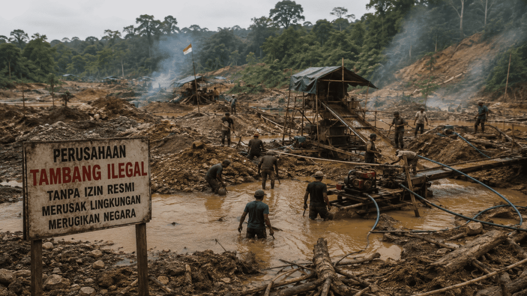 mengapa tambang ilegal harus diberantas