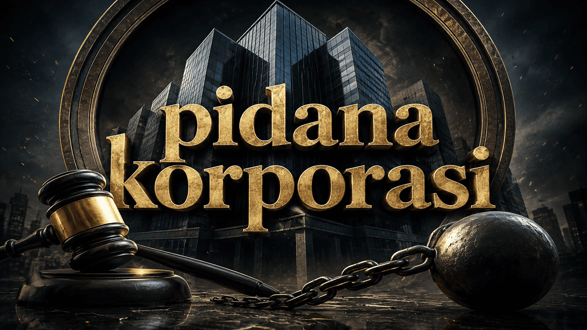 pidana korporasi dalam KUHP terbaru
