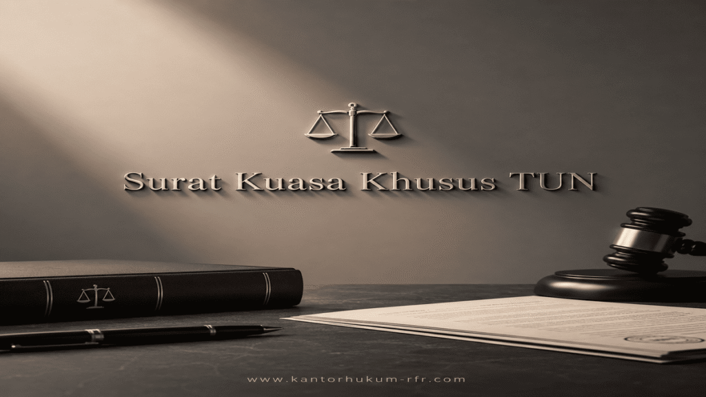 surat kuasa khusus tun kantor hukum rfr dan rekan
